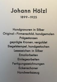 Johann Hölzl 1899-1925
